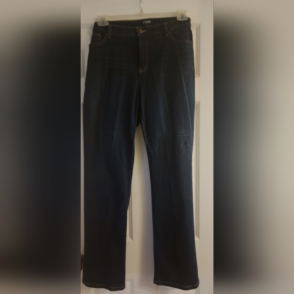 Dark wash, Chaps blue jeans, size 16